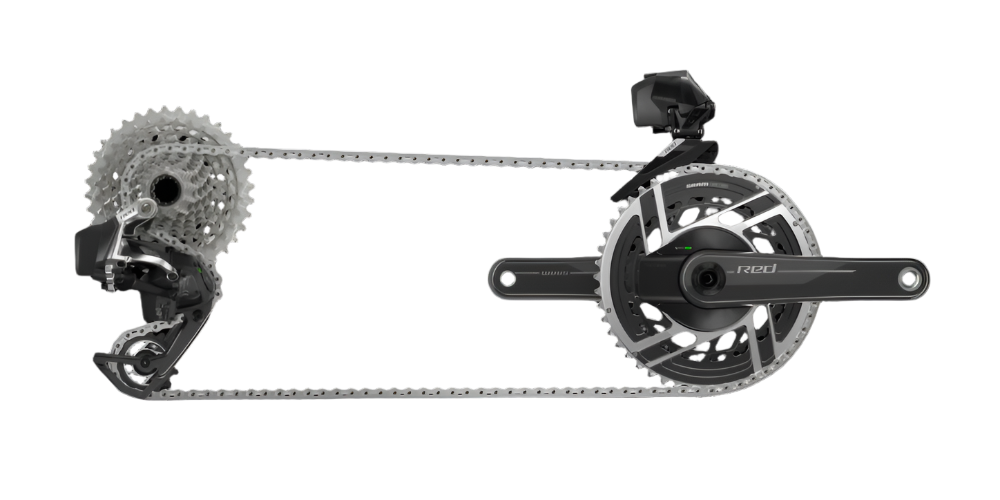 SRAM Red AXS E1 Road 2x Groupset – Stinner Frameworks SRAM Red AXS E1 Road 2x Groupset – Stinner Frameworks