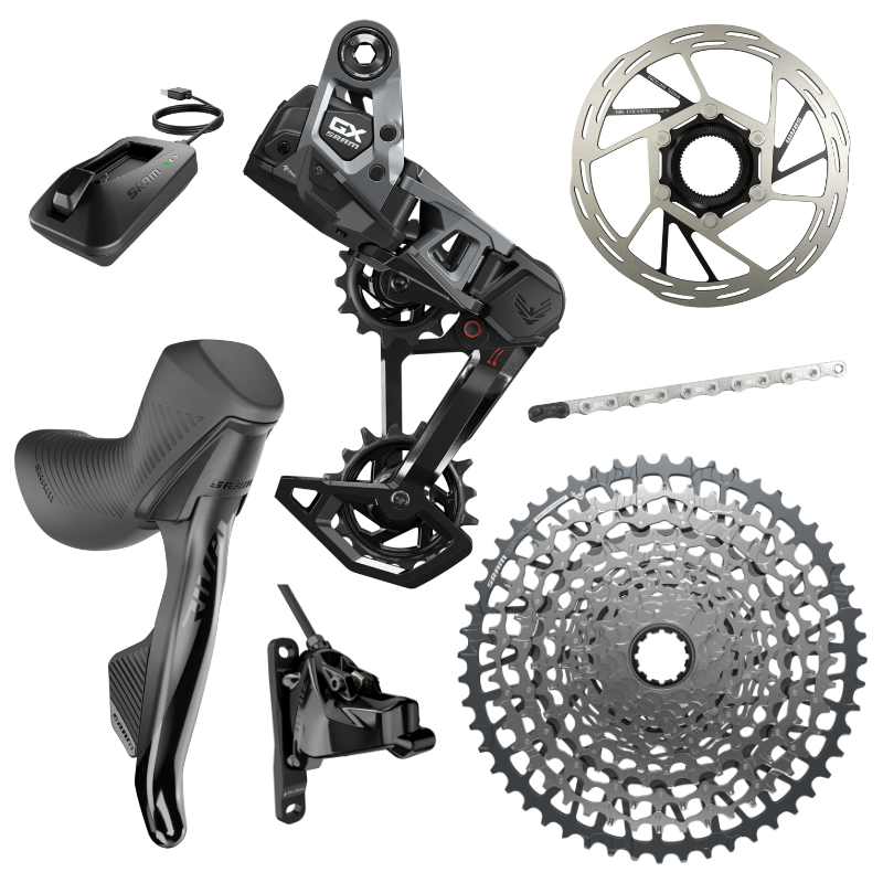 SRAM Rival GX eTap AXS Eagle 1x Gravel Transmission Drivetrain