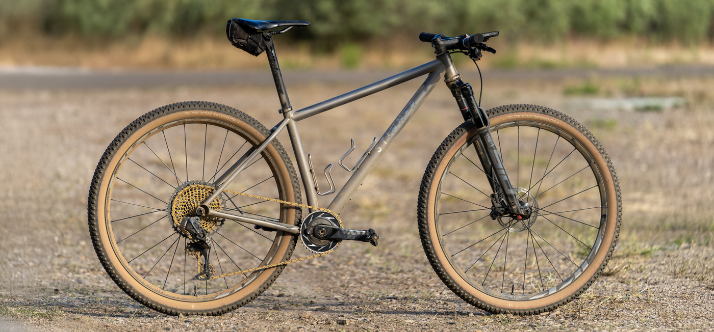 Stinner Bike Check: Ti Tunnel Hardtail