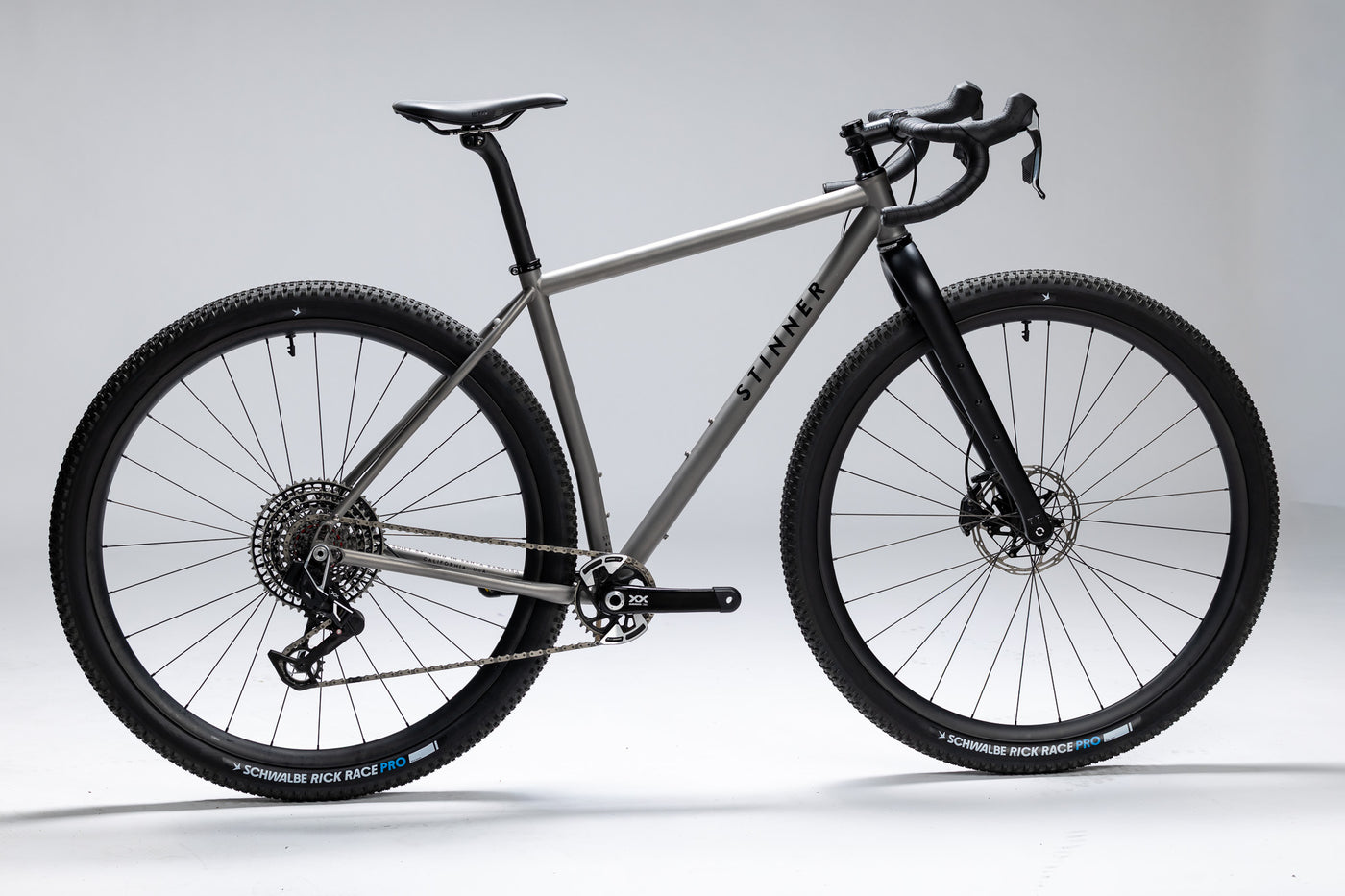 Refugio Podium | USA Made Titanium Gravel Bike | Stinner Frameworks