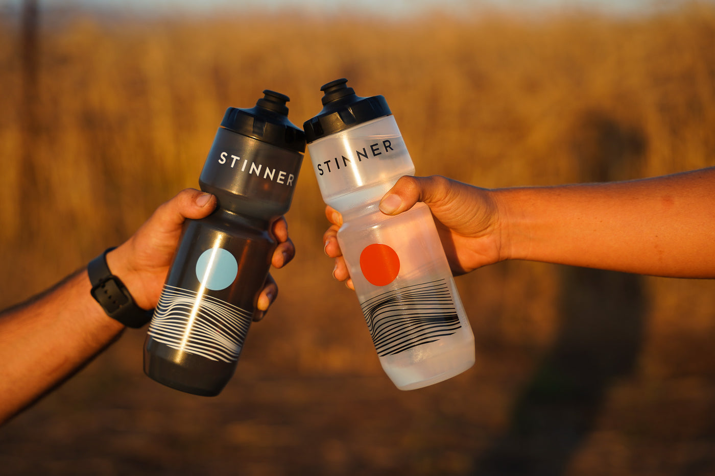 Stinner Sunrise Water Bottles (Pair)