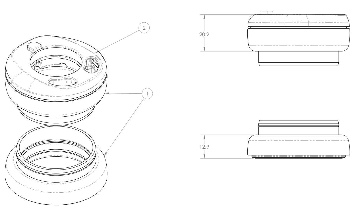 ENVE IN-Route 44mm Headset