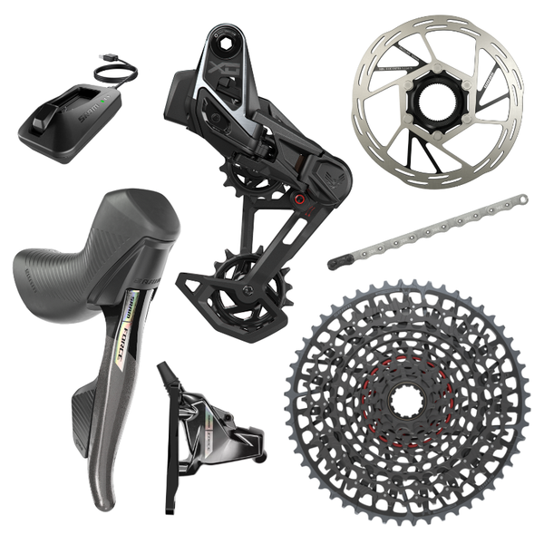 SRAM Force/X0 AXS Eagle Transmission Drivetrain – Stinner Frameworks SRAM Force/X0 AXS Eagle Transmission Drivetrain – Stinner Frameworks