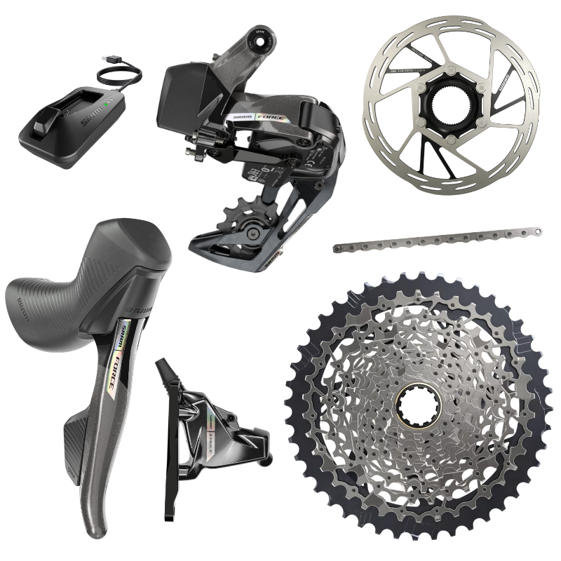 SRAM 2023 Force eTap AXS XPLR 1x Gravel Drivetrain