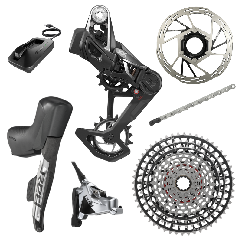 SRAM Red/XX SL eTap AXS Eagle 1x Gravel Transmission Drivetrain