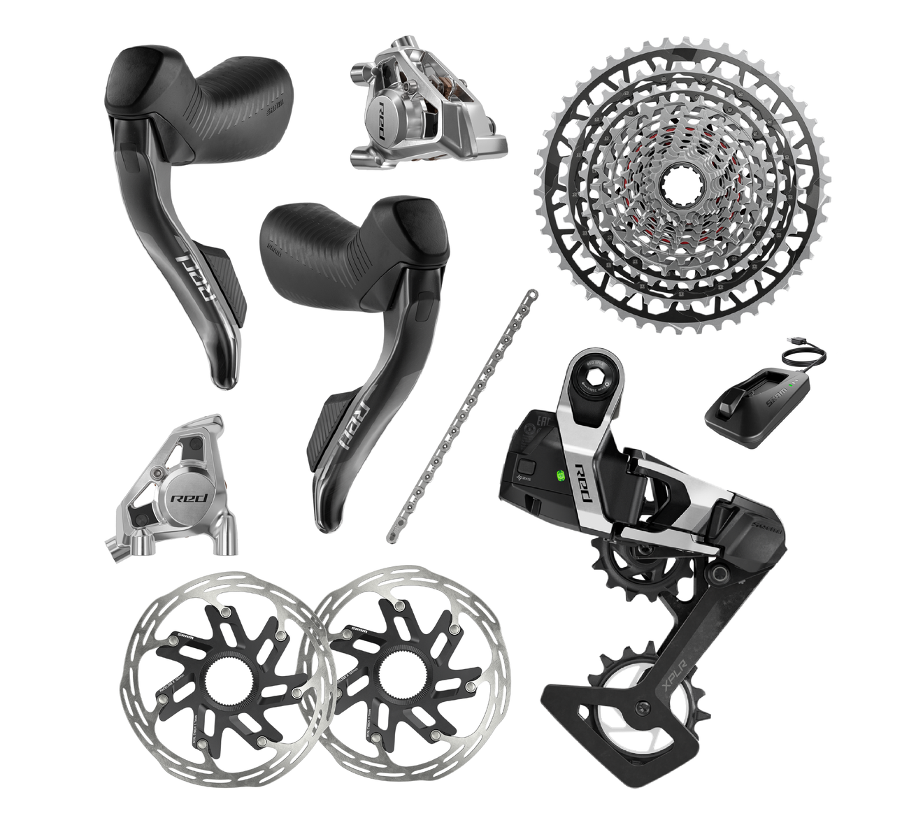 Groupset Sram Etap Mountain SRAM ETap AXS 2X Groupset With Post