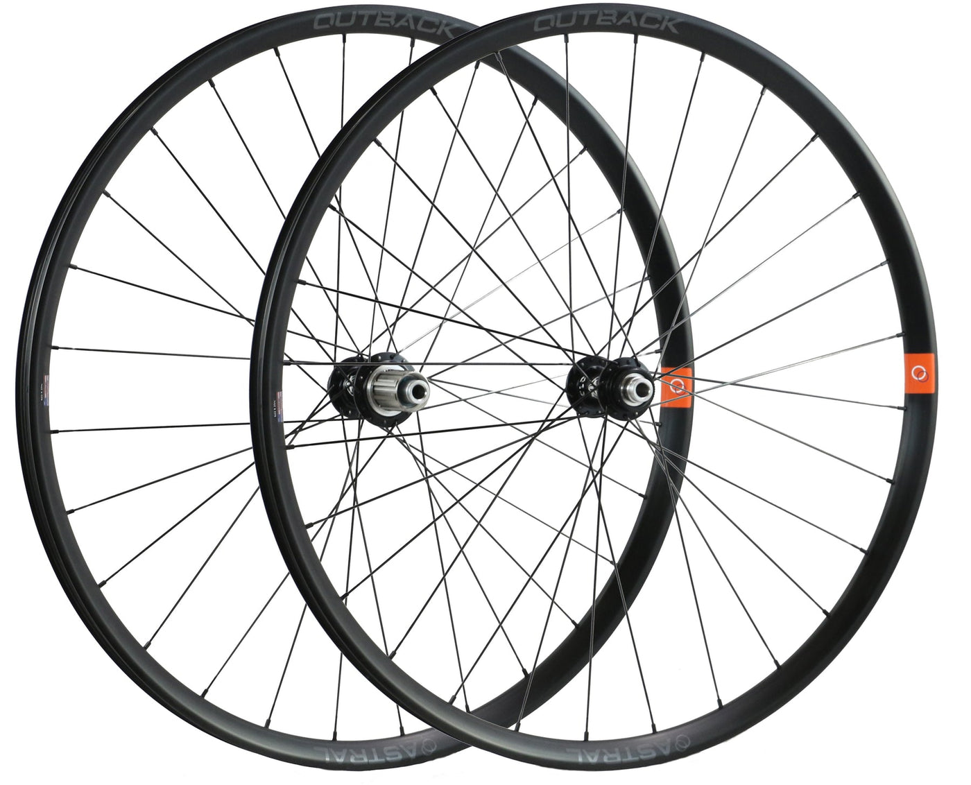 Astral Outback Alloy Disc Rims to Astral Approach CL Hubs