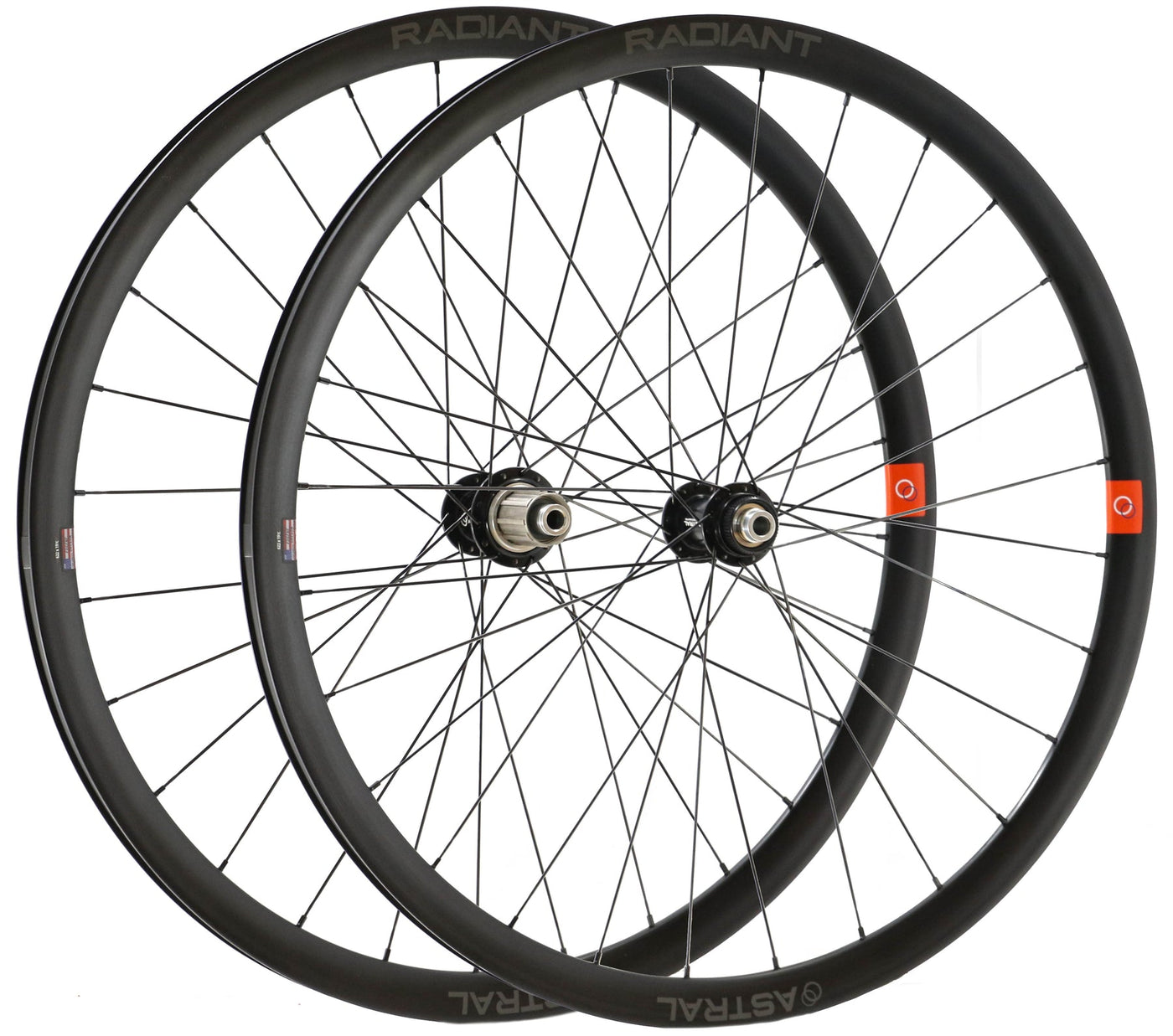 Astral Radiant Alloy Disc Rims to Astral Approach CL Hubs