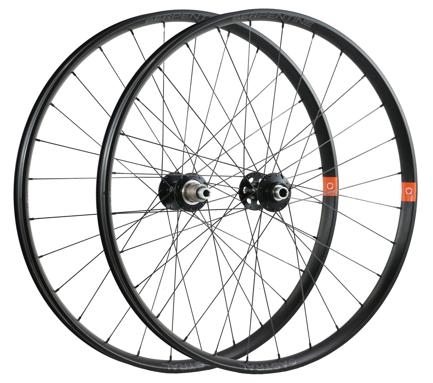 Astral Serpentine Alloy Disc Rims to White Industries CLD+ XD Hubs