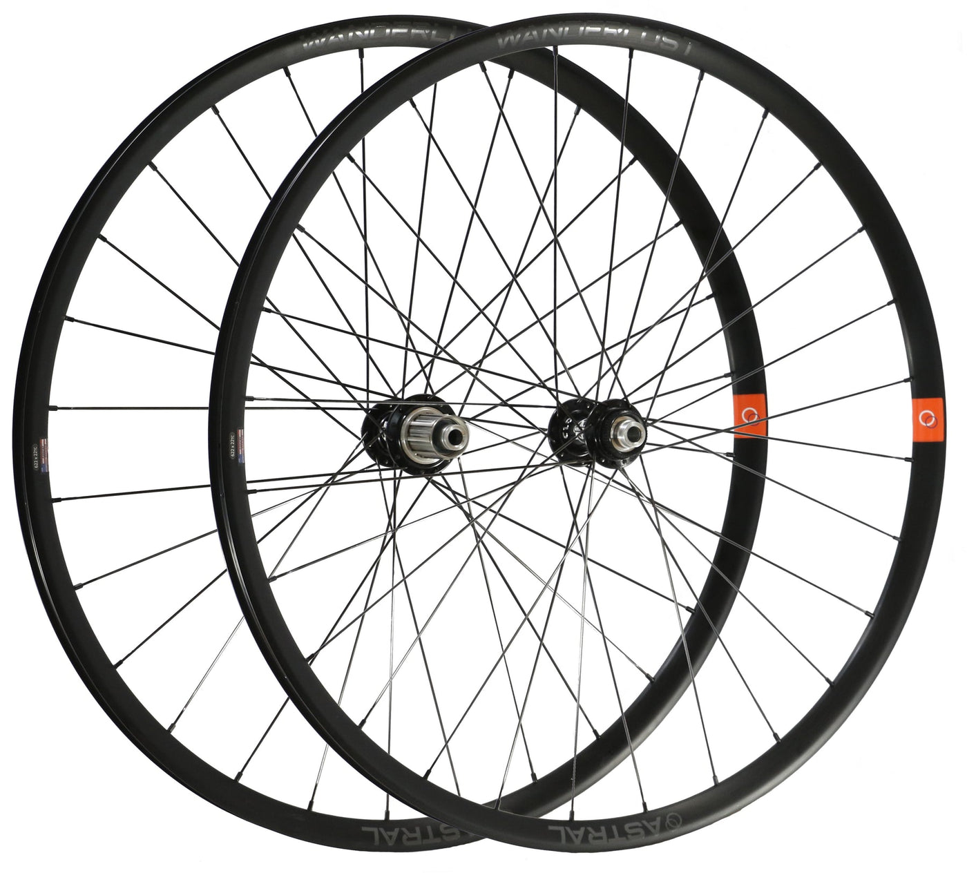 Astral Wanderlust Alloy Disc Rims to White Industries CLD Hubs