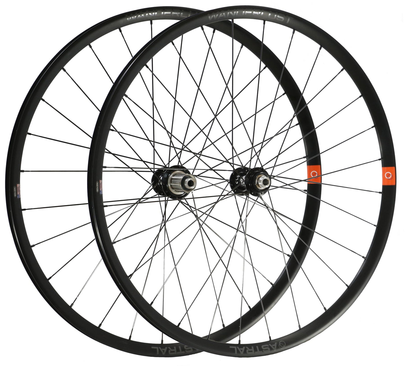Astral Wanderlust Alloy Disc Rims to Astral Approach CL Hubs